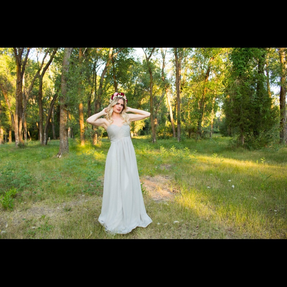 Gray Formal Dress